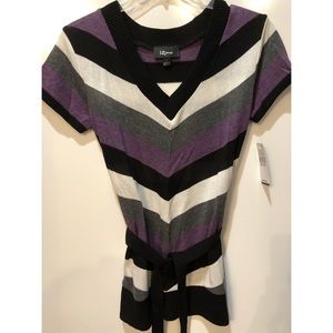 IZ Byer women’s short sleeve sweater